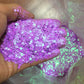 10g Holographic Mixed Hexagon Chunky Irediscent Nail Art Glitter Flakes Laser