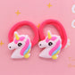 38 Styles 2Pcs Set Fashion Bowknot Rainbow Star Cat Hair Ties Children's Elastic