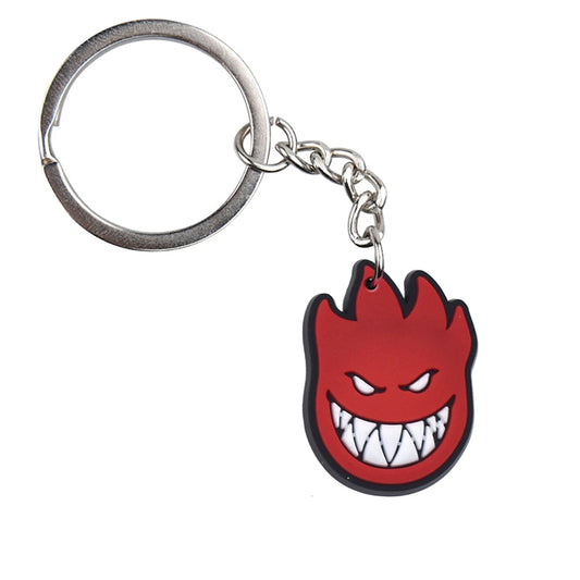 Red Monster PVC Keychain For Woman Colorful Keyring Cartoon Pendant Keychains