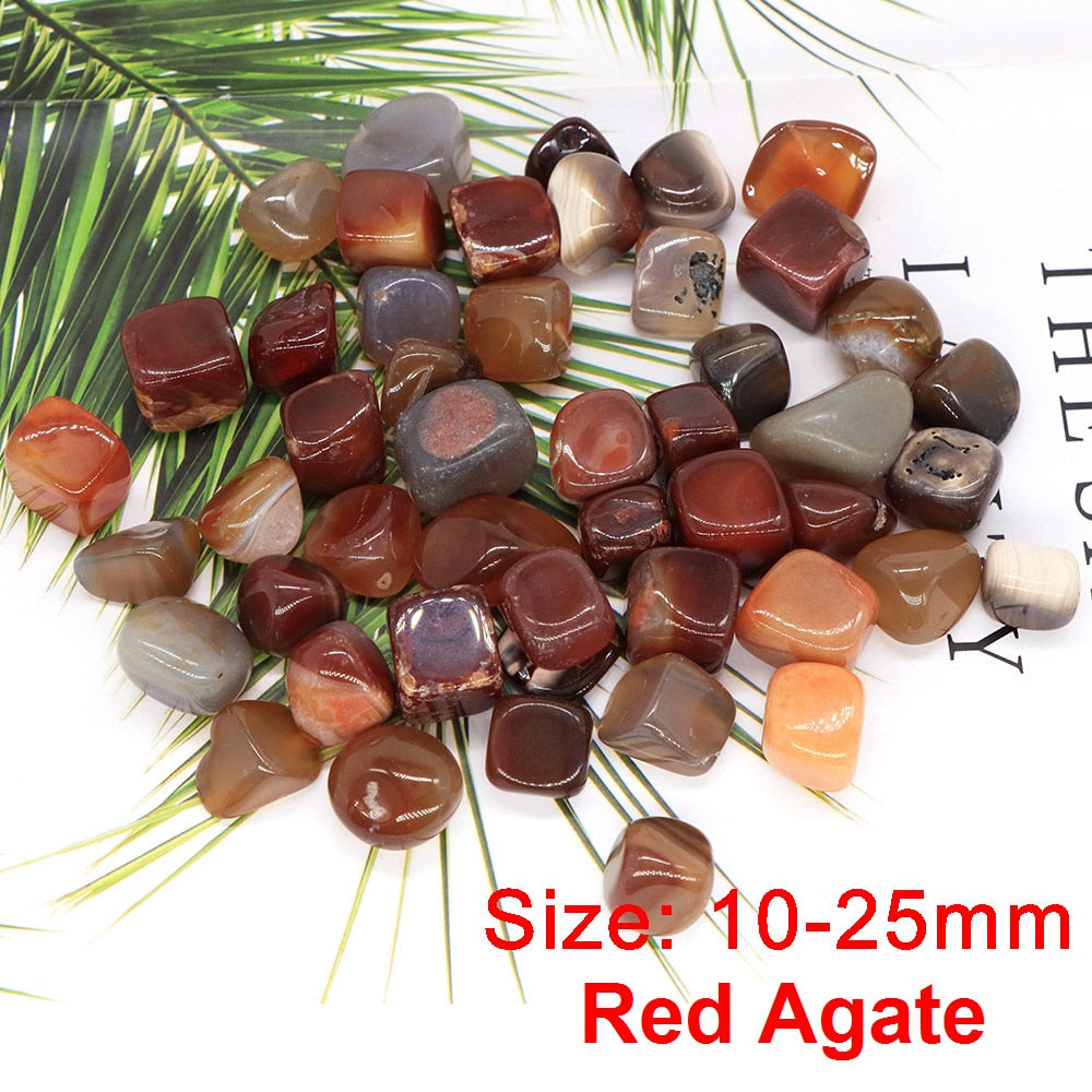 10-25mm 50-100g Red Agate Natural Stones Gravel Chip Rock Minerals Aquarium