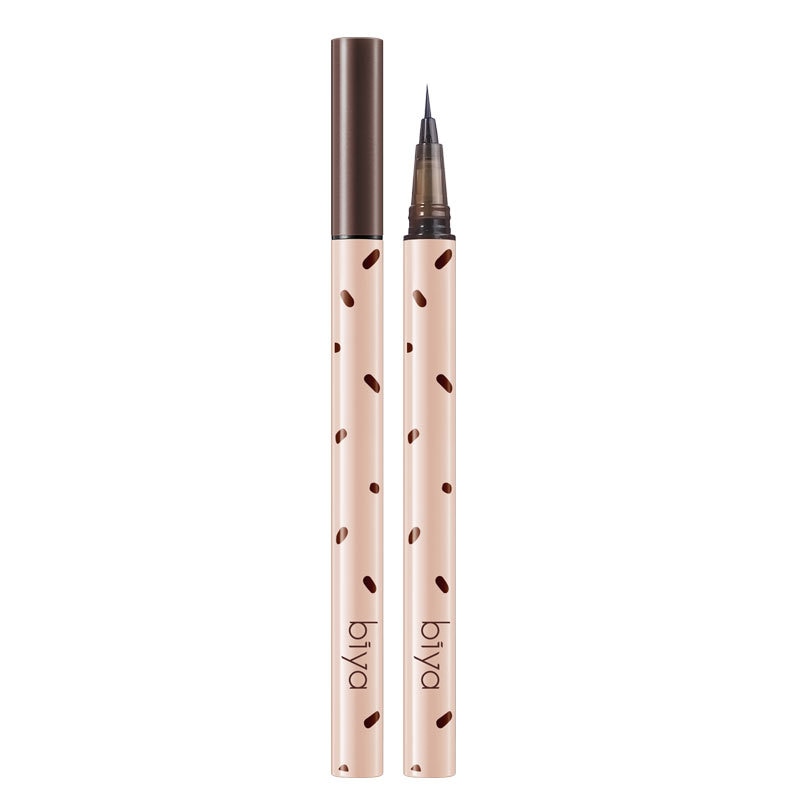 Ultra-fine Liquid Eyeliner Lying Silkworm Eyelash Pen Brown Gray Eyeliner Pencil