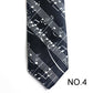 50 Styles Novelty Mens 5cm Polyester Tie Skinny Musical Neckties Piano Notes