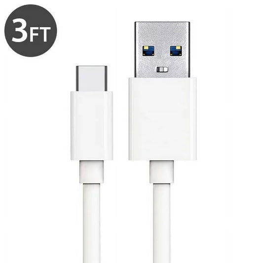 USB Type C Cable Charger, FREEDOMTECH 3FT 6FT 10FT USB C to USB A Charger Cable Fast Charger Cord For Samsung Galaxy Note 8, Galaxy S8/S8+, Apple New Macbook, Nexus 6P 5X, Google Pixel, LG G5 G6 V20