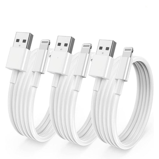 3-PACK Long 10FT Charger for iPhone