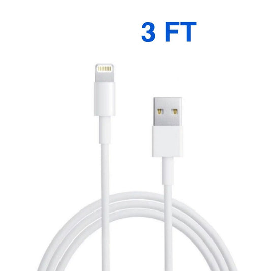 3ft USB Charging Cord For iPhone 14 13 12 11 XR 8 7 6 5 Data Sync Charger Cable