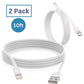 2pack 10FT Long Charging Cable for iPhone 5 6 7 8 Plus X XS XR 11 12 13 14