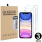 Glass Screen Protector for iPhone 13 [6.1 Inch] Display 3 Pack Tempered Glass, Case Friendly