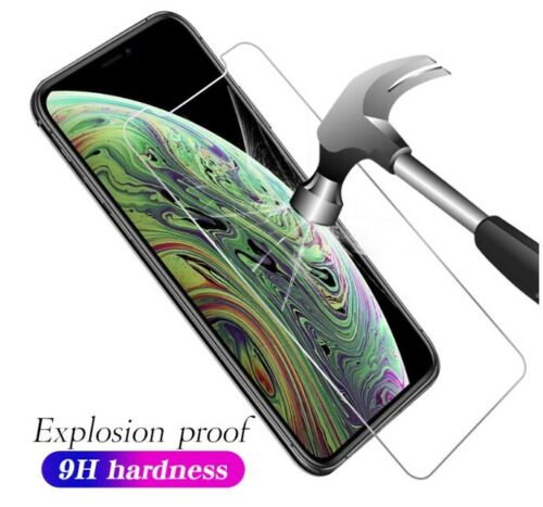 3-PACK For Apple iPhone 11 Pro / X Tempered Glass Screen Protector Film Cover, Anti-Scratch, Anti-Fingerprint, Bubble Free, 100% Clear, fits iPhone X / XS / 11 Pro