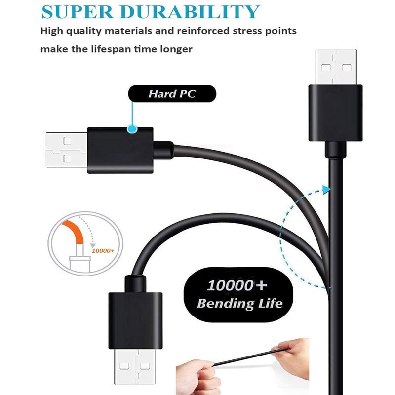 3x Micro USB Cable 3FT, 3 Pack Android Micro USB Cable Standard USB A to Micro USB Charger Cord 3FT Android Charging Cable for Samsung Galaxy S7 J7 HTC LG Kindle