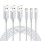 3pack 3FT USB Data Charger Cable Cord For iPhone