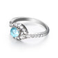 Diamond-studded Simple Personality Stainless Steel Ring Jewelry For Women