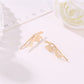 Writting Jewelry Stud Earrings Modern Fashion Women Earrings Piercing Studs