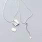 Fashion Jewelry Envelop Necklace Pendant Necklace Women Envelope Lover Letter Pendant Best Gifts For Girlfriend