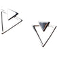 Double Triangle Stud Earrings Women Charm Stud Jewelry Birthday Holiday Gifts