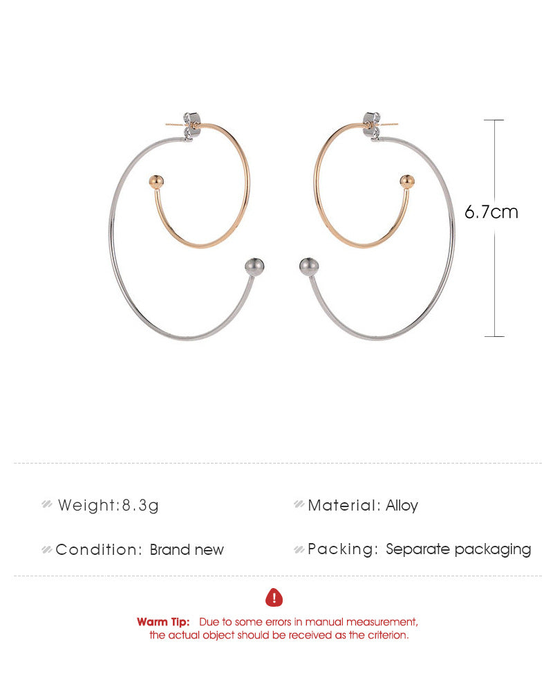 Mixed Color Studs Earring Exquisite Fashion Drop Earrings For Women