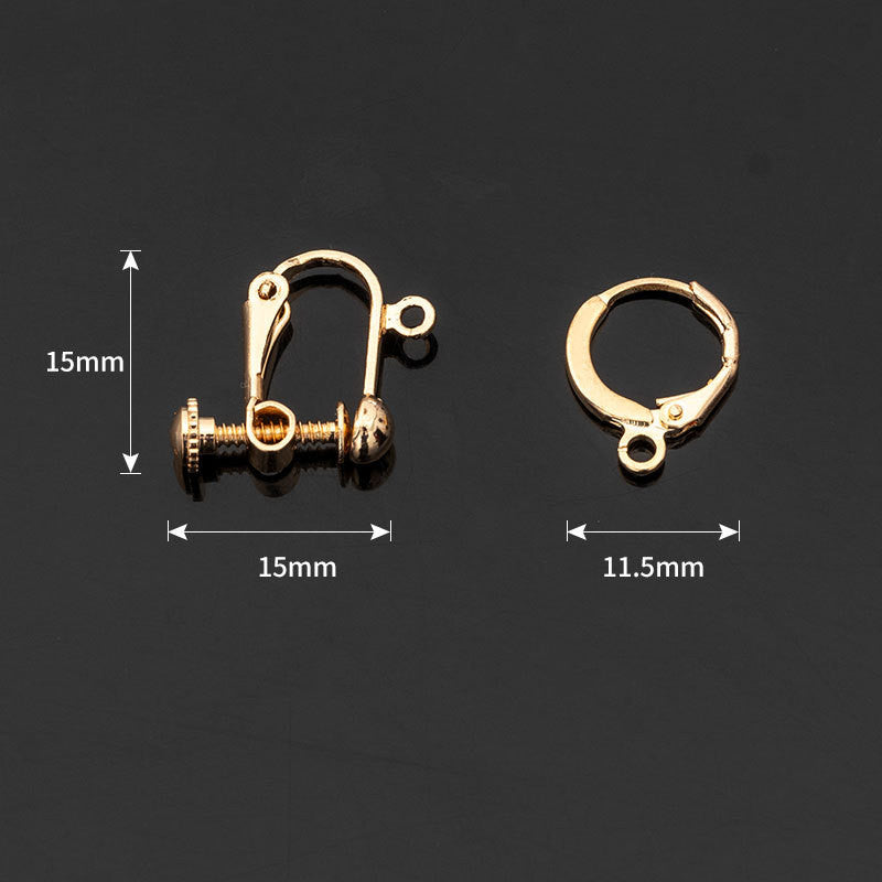 U-shaped Ear Clip Earring Accessories Non-hole Metal Ear Buckle