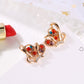 Mixed Color Butterfly Stud Earrings Accessories Gift Women Girl Fashionable