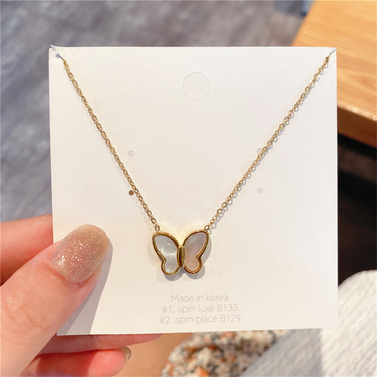 Clavicle Chain Temperament Light Luxury Retro Pendant