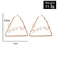 Love Letter Geometric Drop Earring Women Jewelry Mom Gift Everyday Wear Earrings