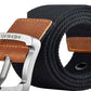 Men's Canvas Work Belt Labor Insurance Pin Buckle Belt