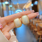 Rectangular White Vintage Ear Studs Fashion Earrings for Women Party Jewelry Gift