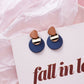 Three Tones Dangle Earrings Cute Summer Earring Jewelry Gift for Her