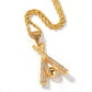 Baseball Bat Pendant Necklace