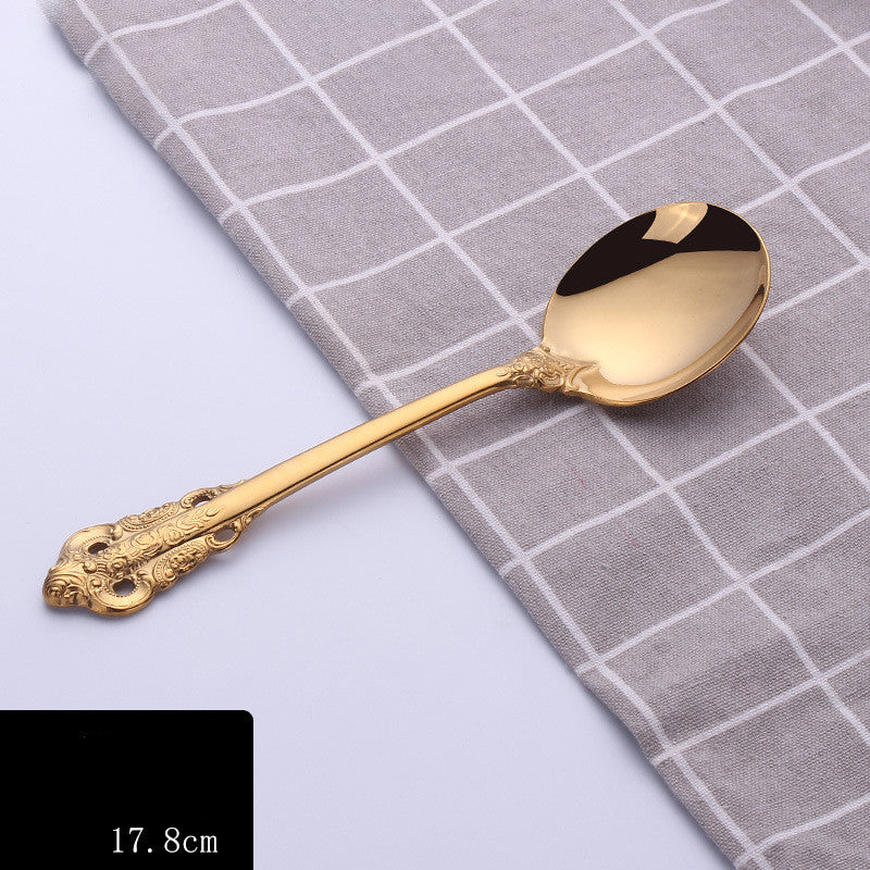 Four-piece Stainless Steel Cutlery Spoon