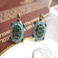 Green Turtle Stud Earrings Women Charm Stud Jewelry Birthday Holiday Gifts