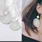 Lime Pendant Drop Earrings Cute Dangle Earrings Women Jewelry Gift for Her