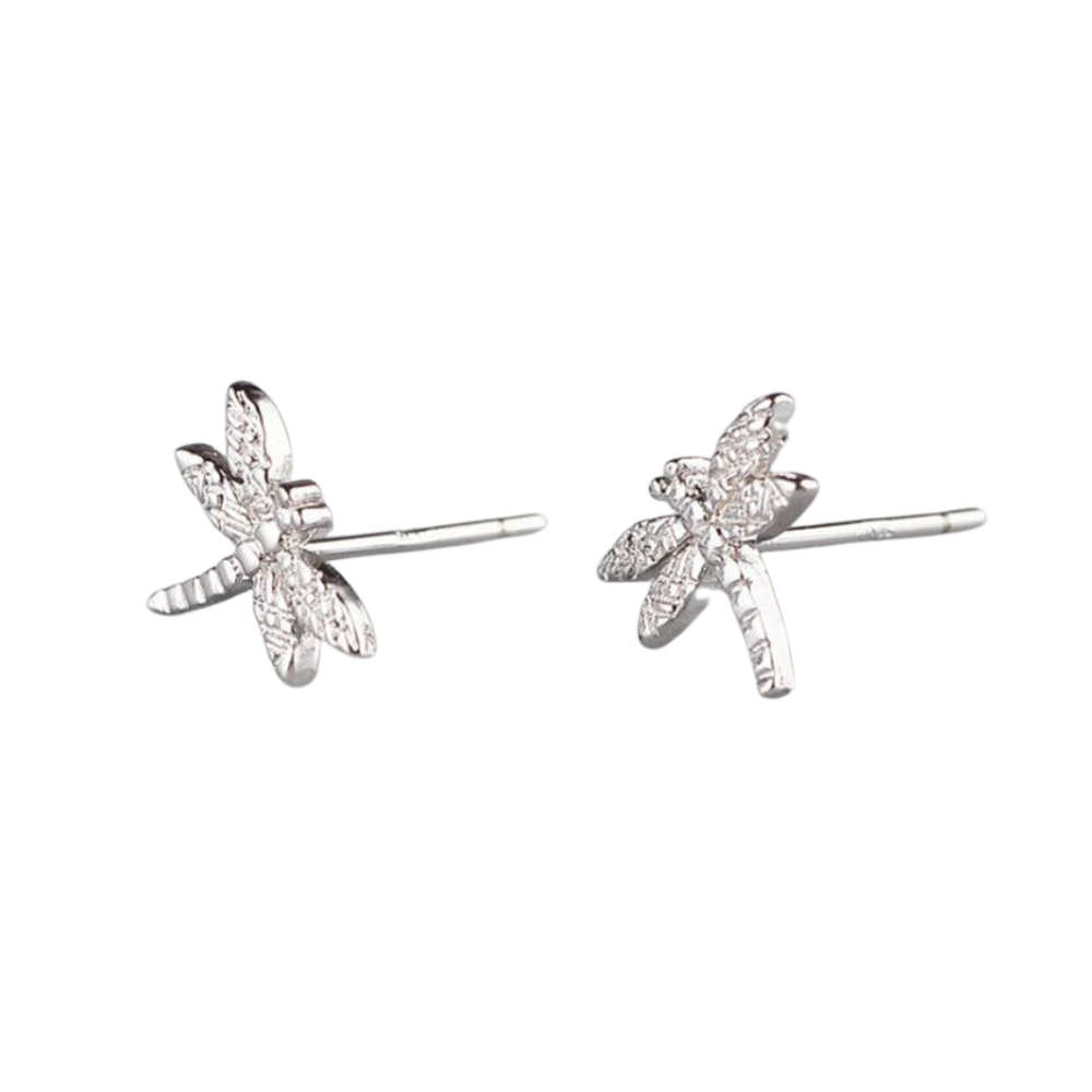 Dragonfly Stud Earrings for Women Girls Fashion Earrings Piercing Jewelry