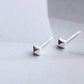 Mini Pyramid Stud Earrings for Women Girls Fashion Earrings Piercing Jewelry