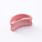 Korean style simple versatile grip sanding hollow curved hair catch half catch ponytail clip bath hairpin card