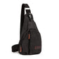 Casual Men Chest Pack Canvas Crossbody Bags for Men Shoulder Handbag