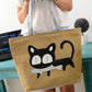 Cat Canvas Shoulder Bag