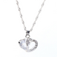 Lady Fashion Heart Pendant Necklace