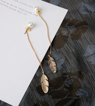 Feathers Tassel Pendant Gift Earrings Dangle Women Fashion Jewelry Jewellery