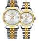 Golden couple watch men