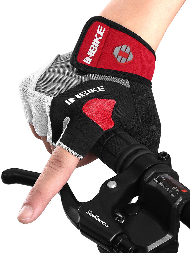 Sports comfortable fitness short finger gloves