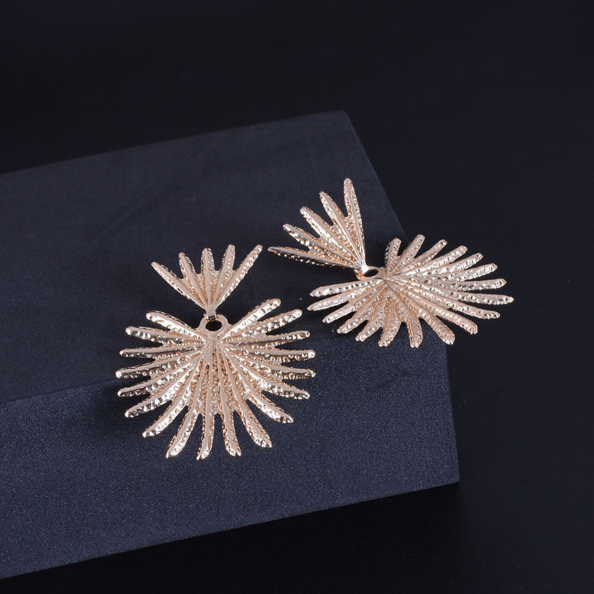 Spiky Plant Gift Earrings Dangle Women Fashion Jewelry Jewellery