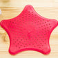 Five-pointed Star Kitchen Sink Anti-clogging Silicone Floor Drain