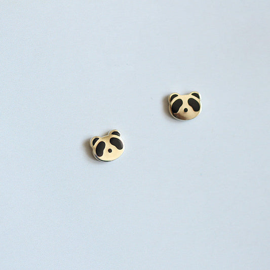 Panda Stud Earrings for Women Girls Fashion Earrings Piercing Jewelry