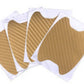 4pcs / set of door stickers carbon fiber scratch-resistant car handle stickers