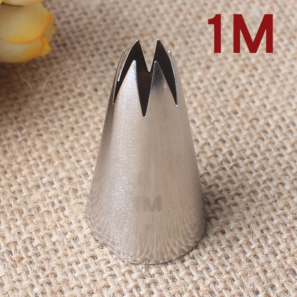 Stainless Steel Nozzle Star Tip Pastry Cookies Tools