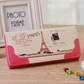 New women's wallet color printing fashion wallet card wallet