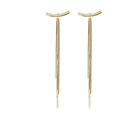 Metal Strings Dangle Earrings Cute Summer Earring Jewelry Gift for Her