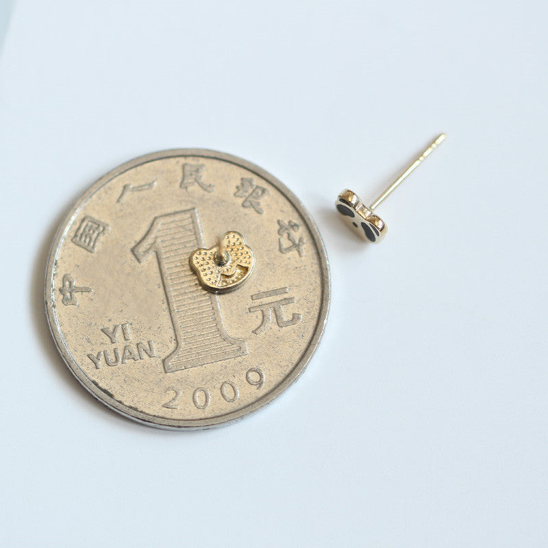 Panda Stud Earrings for Women Girls Fashion Earrings Piercing Jewelry