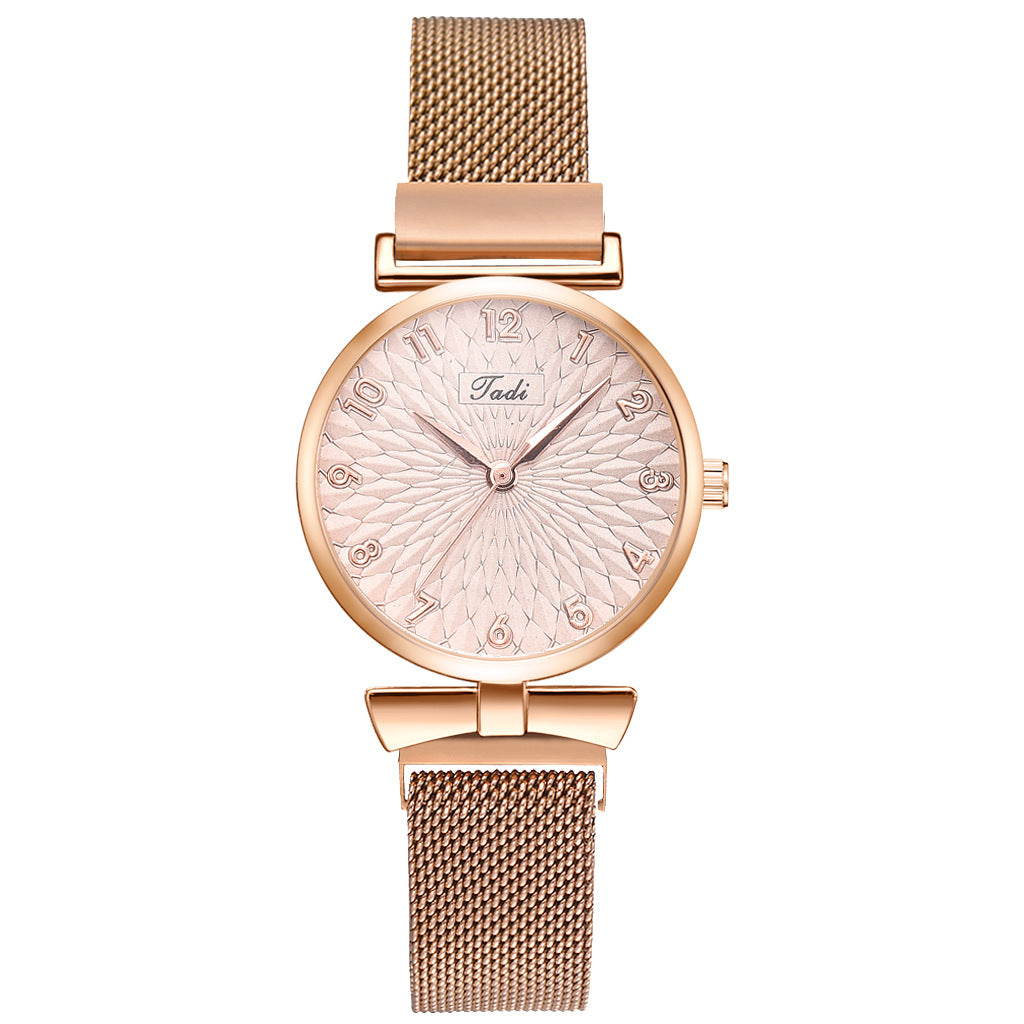 Fashion Mesh Strap Ladies Quartz Watch