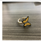 Fashion The Same Sweet Butterfly Revolving Ring