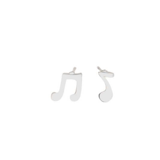 Music Note Stud Earrings for Women Girls Ear Studs Jewelry Gift Fashion Earrings